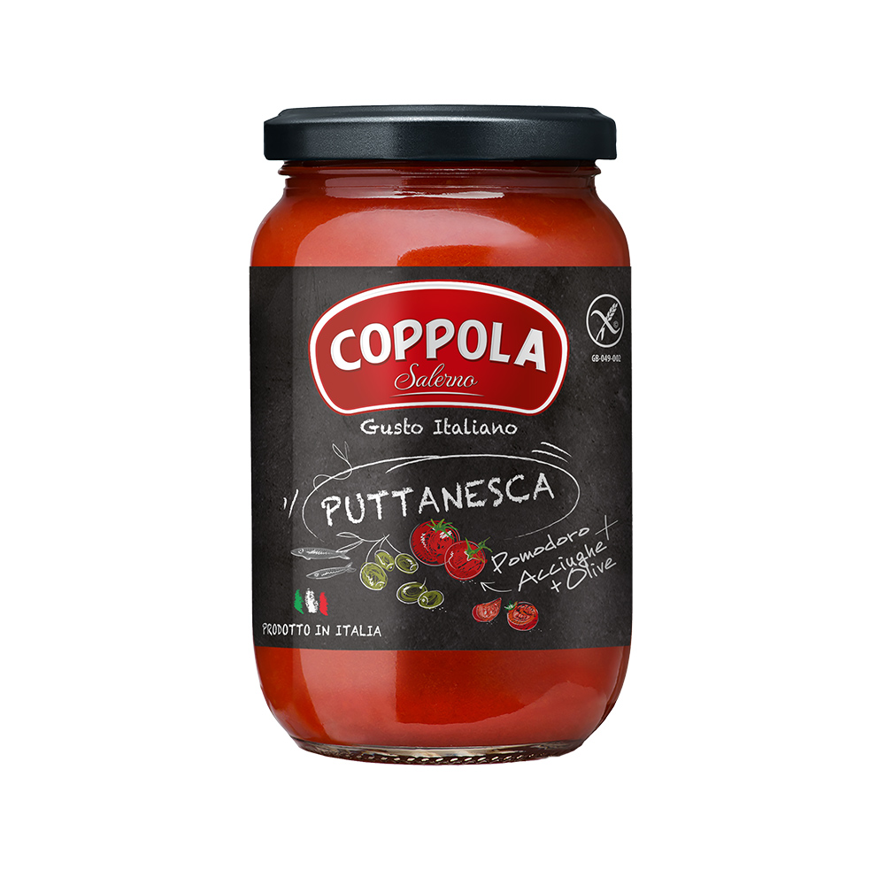 Coppola 無加糖鯷魚橄欖番茄麺醬